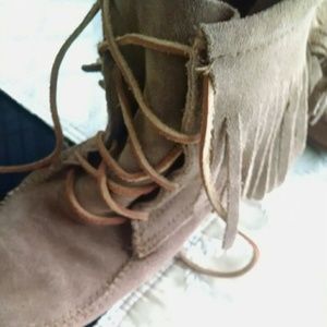 Moccasins with Rubber Bottom(New)